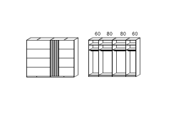 280x223x68cm
