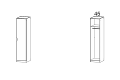 47x197x54cm