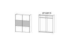 175X210X59 cm