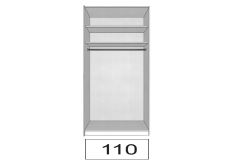 113x222x68cm