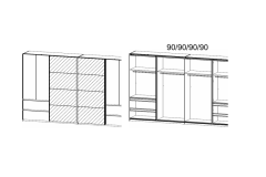 360x211x62cm