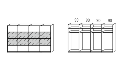 360x223x68cm
