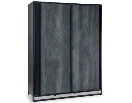 Dulap cu usi glisante DARK METAL 