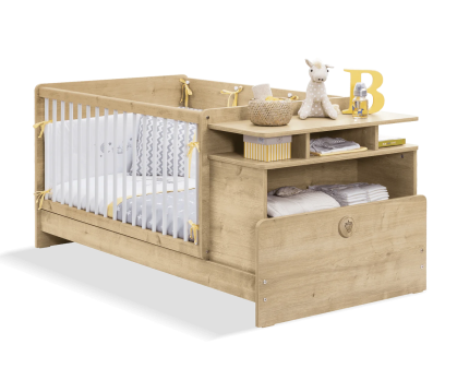 Patut transformabil (70x115-70x145cm) MOCHA BABY 