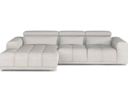 Coltar cu reglaj electric PANAMA S cu tetiere reglabile, personalizabil 290x188cm