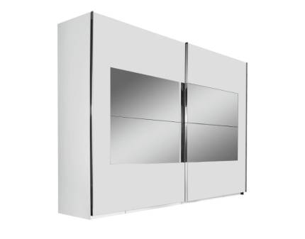 Dulap alb alpin/oglinda 271x236x68cm X-TEND FRAME 1