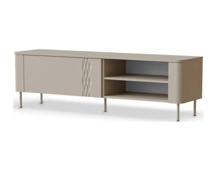 Comoda tv TIRANTE 160x46x40cm casmir, picioare casmir