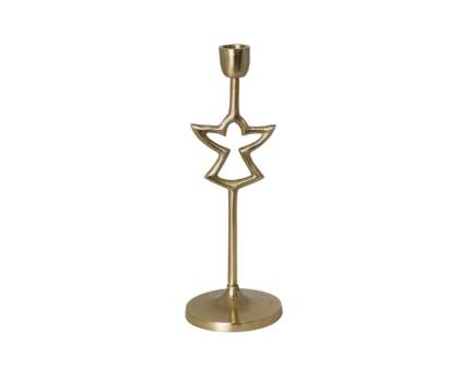 Sfesnic auriu cu forma de inger din metal