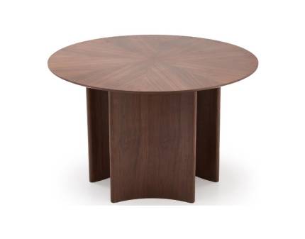 Masa CALDO din MDF si furnir natural nuc 120xH76cm