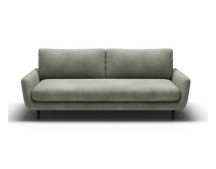 Canapea extensibila SOLANO NEW cu lada pentru depozitare, catifea gri silver 230x107cm