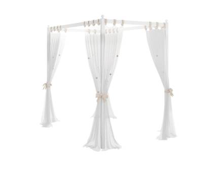 Set perdea pentru baldachin RUSTIC 