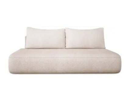 Canapea extensibila BLOOM cu lada pentru depozitare, personalizabila 235x108cm