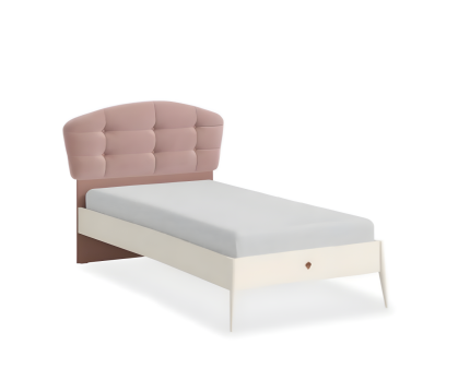 Pat cu tablie (100x200cm) ELEGANCE