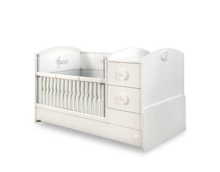 Patut transformabil (75x160cm) BABY COTTON 