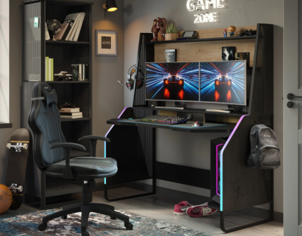 Birou mare BLACK GAMING