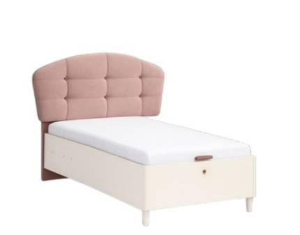 Pat cu tablie si lada (100x200cm) ELEGANCE