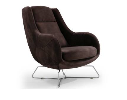 Fotoliu TREND cu picioare din metal, design modern, premium, personalizabil 100x85xH105cm