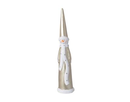 Figurina Om de zapada auriu/ alb Varianta 1/3
