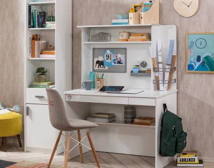  Unitate pentru birou mediu WHITE