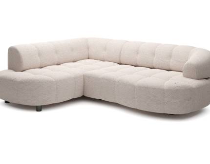 Coltar cu reglaj electric VELPA L personalizabil 271x205cm