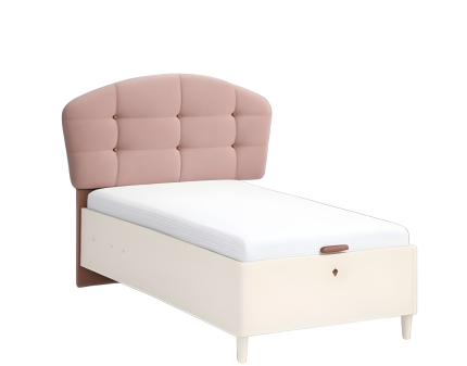 Pat cu tablie si lada (120x200cm) ELEGANCE