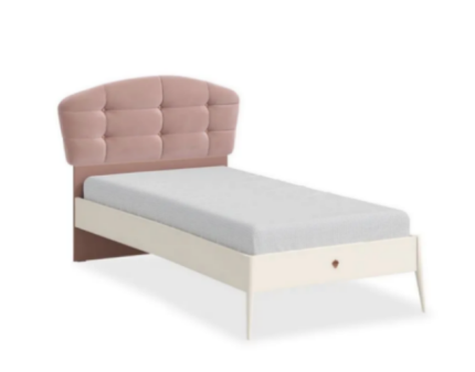 Pat (120x200cm) cu tablie ELEGANCE 